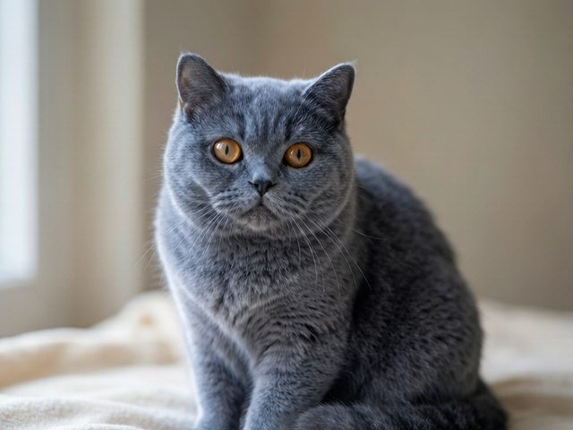 南京猫舍纯种英短蓝猫实拍